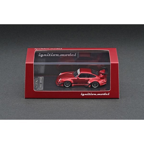 Cargue la imagen en el visor de la galería, Modelo de encendido IG2154 1/64 RWB 993 Rojo Metálico [Mini Coche Diecast]
