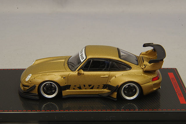 Load image into Gallery viewer, ignition model 1/64 RWB 993 Matte GoldIG2157
