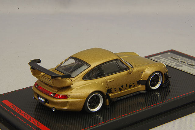 Load image into Gallery viewer, ignition model 1/64 RWB 993 Matte GoldIG2157
