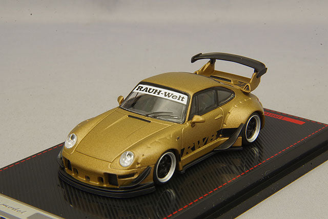 Laden Sie das Bild in Galerie -Viewer, ignition model 1/64 RWB 993 Matte GoldIG2157
