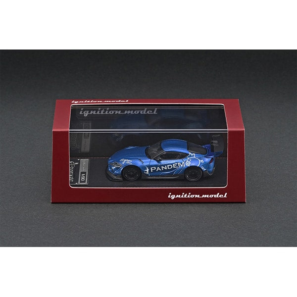 Cargue la imagen en el visor de la galería, Modelo de encendido IG2331 1/64 PANDEM Supra A90 Azul Metálico [Mini Coche Diecast]
