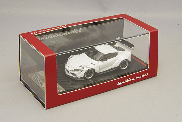 Load image into Gallery viewer, ignition model 1/64 Pandem Supra (A90) Pearl WhiteIG2333
