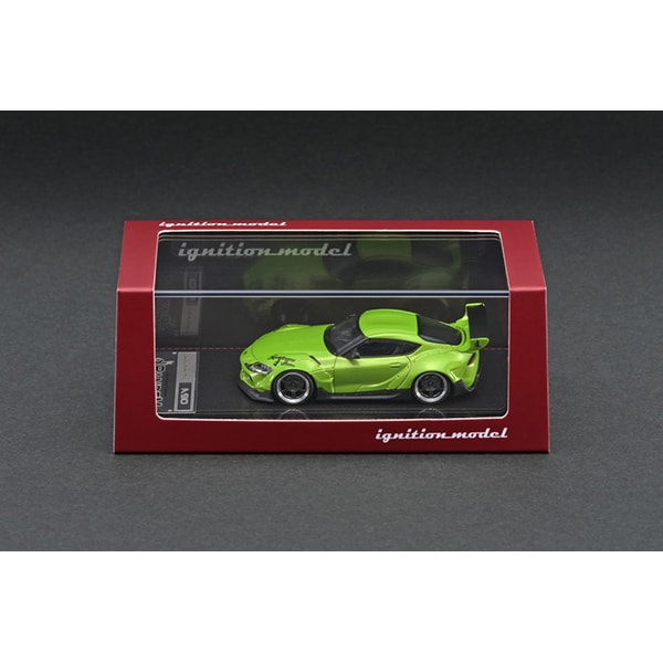 Cargue la imagen en el visor de la galería, Modelo de encendido IG2336 1/64 PANDEM Supra A90 Verde Metálico [Mini Coche Diecast]
