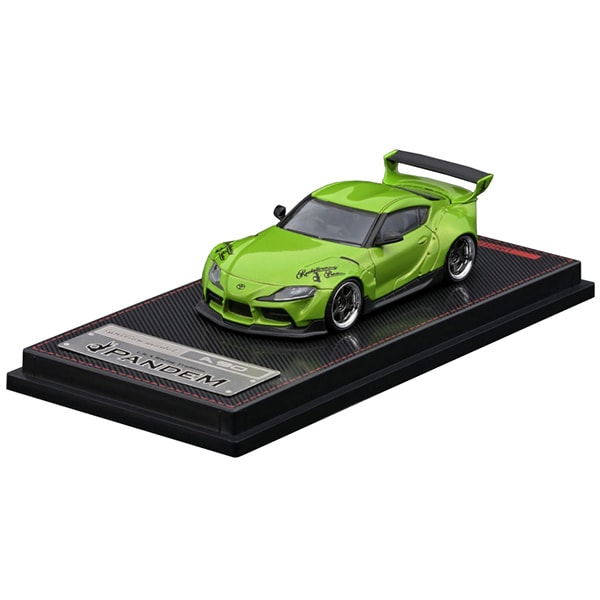 Cargue la imagen en el visor de la galería, Modelo de encendido IG2336 1/64 PANDEM Supra A90 Verde Metálico [Mini Coche Diecast]
