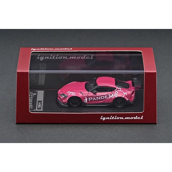 Laden Sie das Bild in Galerie -Viewer, Ignition model IG2339 1/64 PANDEM Supra A90 Pink [Diecast Mini Car]
