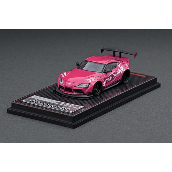 Ignition model IG2339 1/64 PANDEM Supra A90 Pink [Diecast Mini Car]