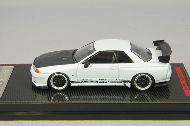 Chargez l&#39;image dans la visionneuse de la galerie, Allumage modèle 1/64 Top Secret GT-R (VR32) Blanc Perle MatIG2395
