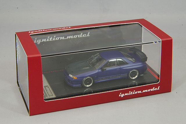 Chargez l&#39;image dans la visionneuse de la galerie, modèle d&#39;allumage 1/64 Top Secret GT-R (VR32) Violet Mat MétalliséIG2396
