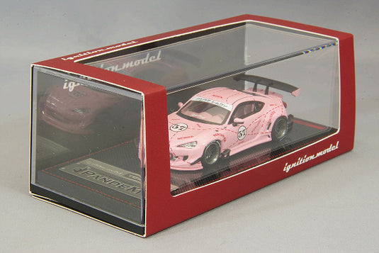 modelo de encendido 1/64 Pandem Toyota 86 V3 Rosa con ruedas 6666 de 18 pulgadas (polaco/bronce) IG2406