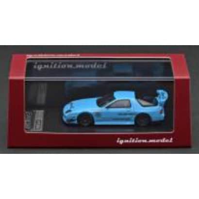 Cargue la imagen en el visor de la galería, Modelo de encendido IG2498 1/64 Mazda RX-7 FC3S RE Amemiya Azul Claro [Mini Coche Diecast]
