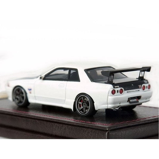 Ignition model IG2691 1/64 Nissan Skyline GT-R NISMO R32 White [Diecast Mini Car]