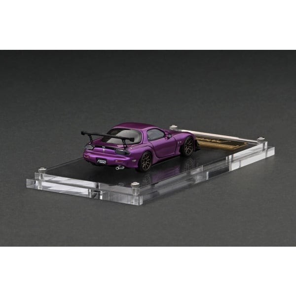 Laden Sie das Bild in Galerie -Viewer, Pre-order Ignition model IG2800 1/64 FEED RX-7 FD3S Purple Metallic [Resin Cast]
