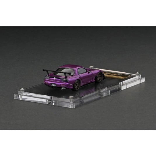 Reserva el modelo de encendido IG2800 1/64 FEED RX-7 FD3S Púrpura Metálico [Resin Cast]