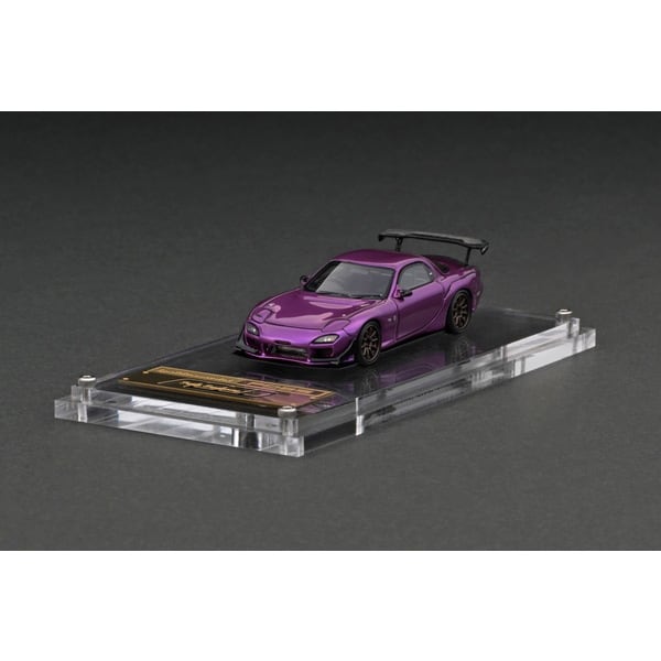 Load image into Gallery viewer, Pre-order Ignition model IG2800 1/64 FEED RX-7 FD3S Purple Metallic [Resin Cast]
