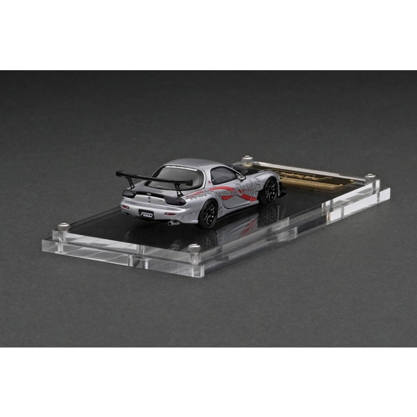 Load image into Gallery viewer, Ignition model IG2801 1/64 FEED RX-7 FD3S Silver [Resin Cast]
