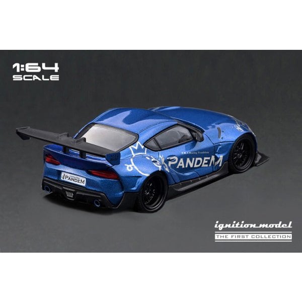 Cargue la imagen en el visor de la galería, Modelo de encendido IG2834 1/64 PANDEM Supra A90 Azul Metálico [Mini Coche Diecast]
