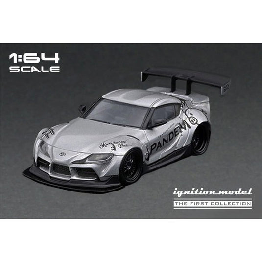 Ignition model IG2839 1/64 PANDEM Supra A90 Silver [Diecast Mini Car]