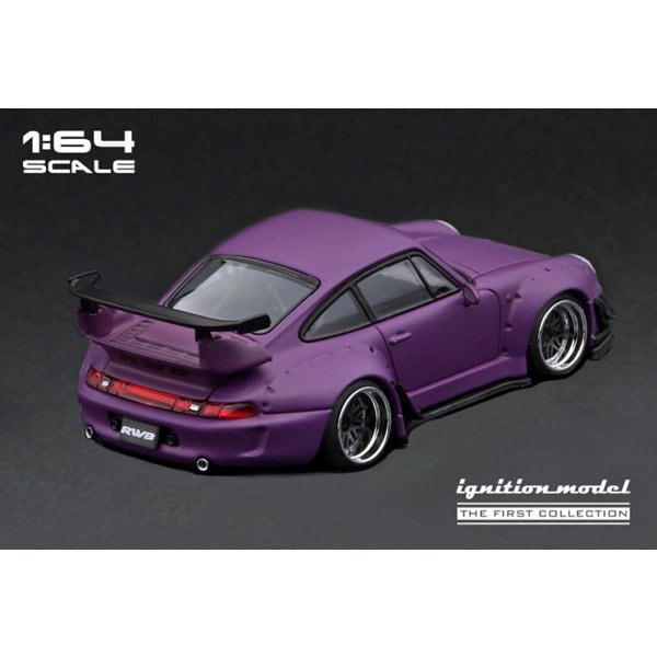 Cargue la imagen en el visor de la galería, Modelo de encendido IG2843 1/64 RWB 993 Púrpura Mate [Mini Coche Diecast]
