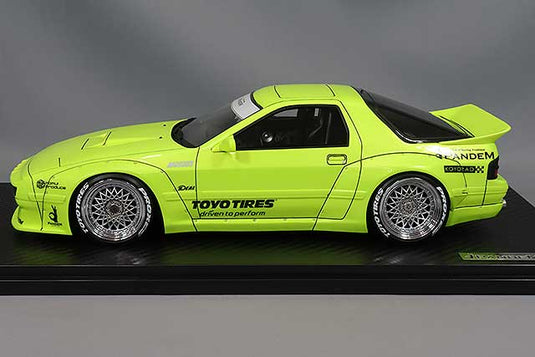 modelo de encendido 1/18 Pandem RX-7 (FC3S) AmarilloIG2912