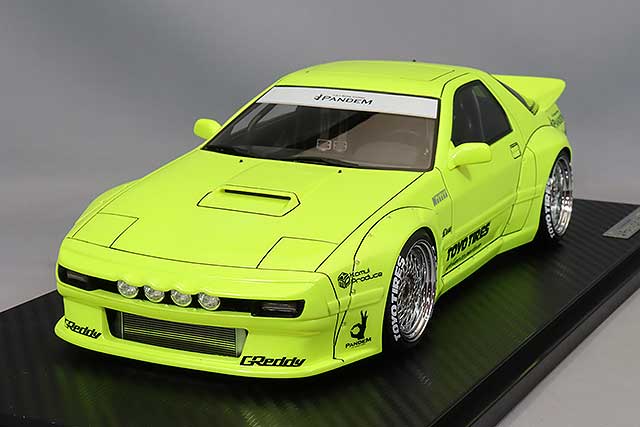 Load image into Gallery viewer, ignition model 1/18 Pandem RX-7 (FC3S) YellowIG2912
