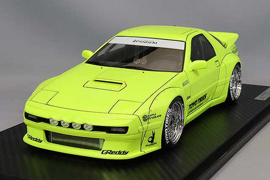 modelo de encendido 1/18 Pandem RX-7 (FC3S) AmarilloIG2912