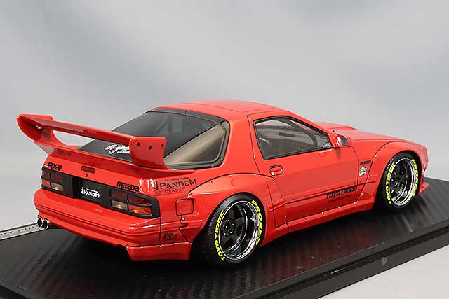 Carica immagine in Galleria Viewer, ignition model 1/18 Pandem RX-7 (FC3S) RedIG2914
