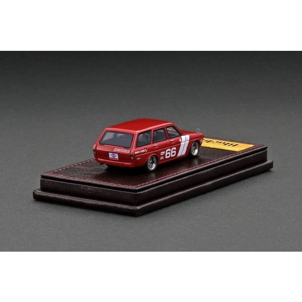 Cargue la imagen en el visor de la galería, Modelo de encendido IG2928 1/64 Datsun Bluebird 510 Wagon Red [Resin Cast]
