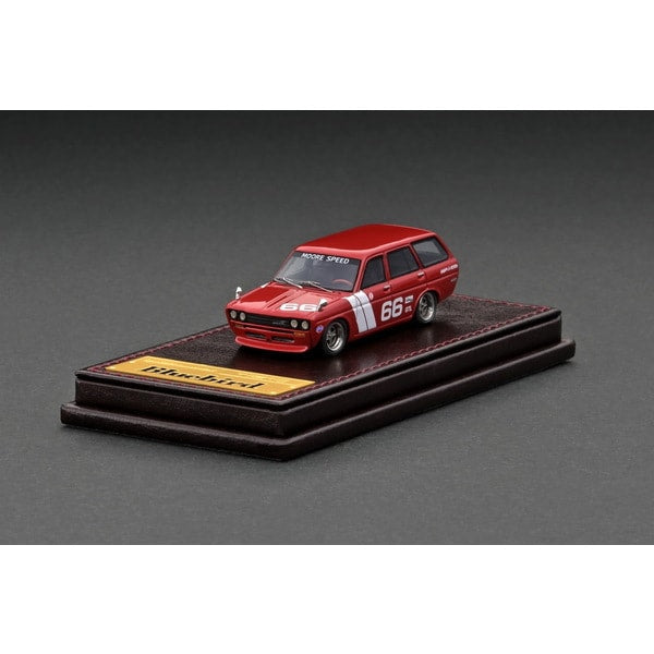 Modelo de encendido IG2928 1/64 Datsun Bluebird 510 Wagon Red [Resin Cast]