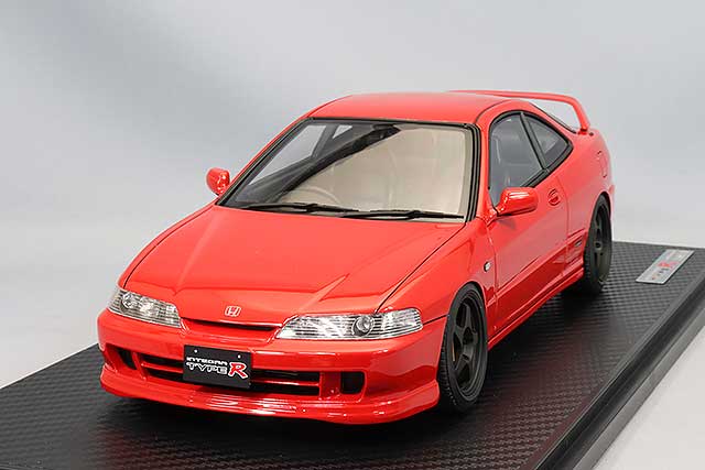 Modelo de encendido 1/18 Honda Integra (DC2) Tipo R RedIG3056