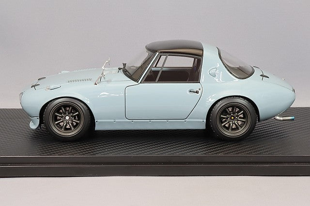 Chargez l&#39;image dans la visionneuse de la galerie, modèle d&#39;allumage 1/18 Toyota Sports 800 NOB &quot;Yotahachi&quot; Ver. Gris clair avec roues RS Watanabe de 14 pouces (Gunmetal) IG3089
