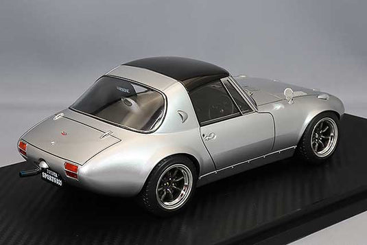 ignition model 1/18 Toyota Sports 800 "Yotahachi" Ver. Silver with RS Watanabe 14-inch Wheels (Polish/Gunmetal)IG3092