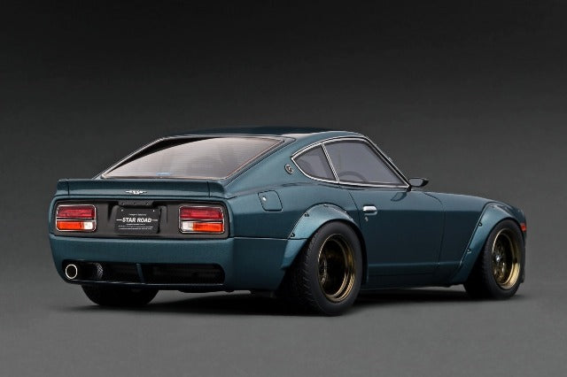 Carica immagine in Galleria Viewer, Pre-order IG3111 Ignition Model 1/18 Nissan Fairlady Z (S30) STAR ROAD Star Road Green Metallic
