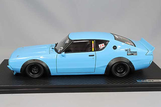 Allumage modèle 1/18 LB-WORKS Kenmeri 2Dr Bleu ClairIG3219