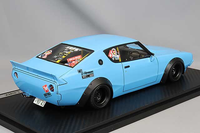 Cargue la imagen en el visor de la galería, modelo de encendido 1/18 LB-WORKS Kenmeri 2Dr Light BlueIG3219
