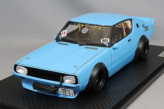 Load image into Gallery viewer, ignition model 1/18 LB-WORKS Kenmeri 2Dr Light BlueIG3219
