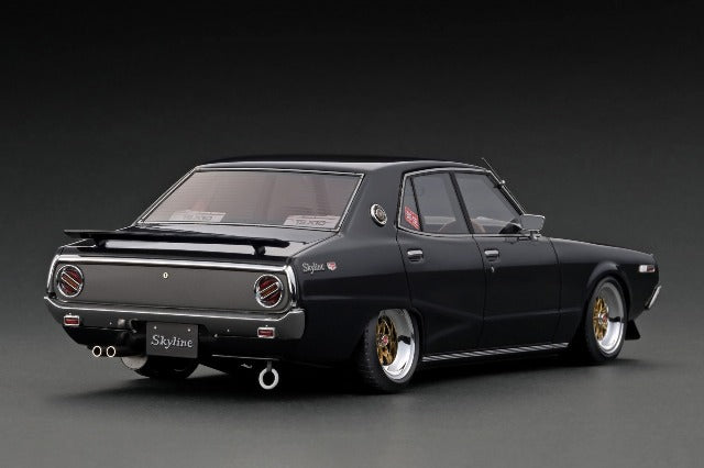 Chargez l&#39;image dans la visionneuse de la galerie, Pre-order IG3269 Ignition Model 1/18 Nissan Skyline 2000 GT-X (GC110) Black Metallic
