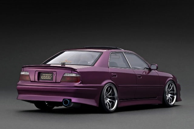 Laden Sie das Bild in Galerie -Viewer, Pre-order IG3320 Ignition Model 1/18 VERTEX JZX100 Chaser Purple Metallic
