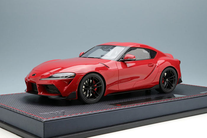 Chargez l&#39;image dans la visionneuse de la galerie, IDEA IM048B 1/18 Toyota GR Supra (US) Launch Edition 2019 Renaissance Red Limited 30pcs
