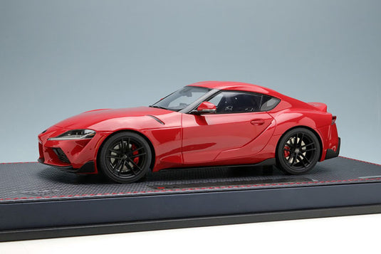 IDEA IM048B 1/18 Toyota GR Supra (US) Launch Edition 2019 Renaissance Red Limited 30pcs