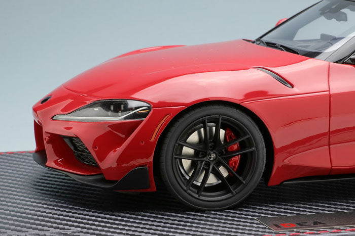 Laden Sie das Bild in Galerie -Viewer, IDEA IM048B 1/18 Toyota GR Supra (US) Launch Edition 2019 Renaissance Red Limited 30pcs
