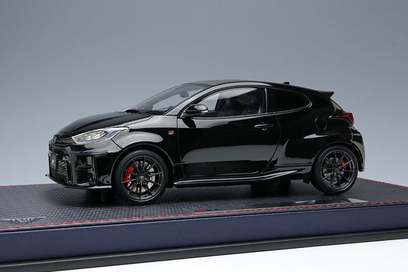 Load image into Gallery viewer, IDEA IM059C 1/18 Toyota GR Yaris RZ High Performance 2021 Precious Black Pearl
