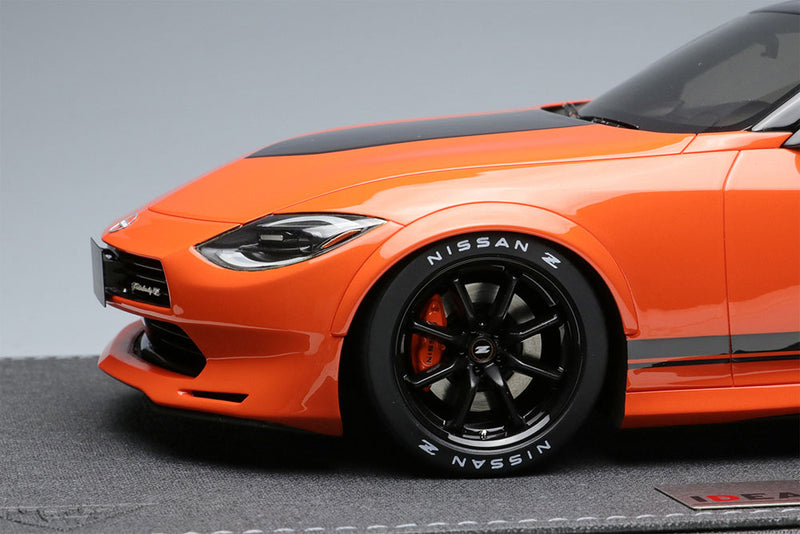 Chargez l&#39;image dans la visionneuse de la galerie, IDEA IM072 1/18 Nissan Fairlady Z Customized Proto Tokyo Auto Salon 2022 Orange
