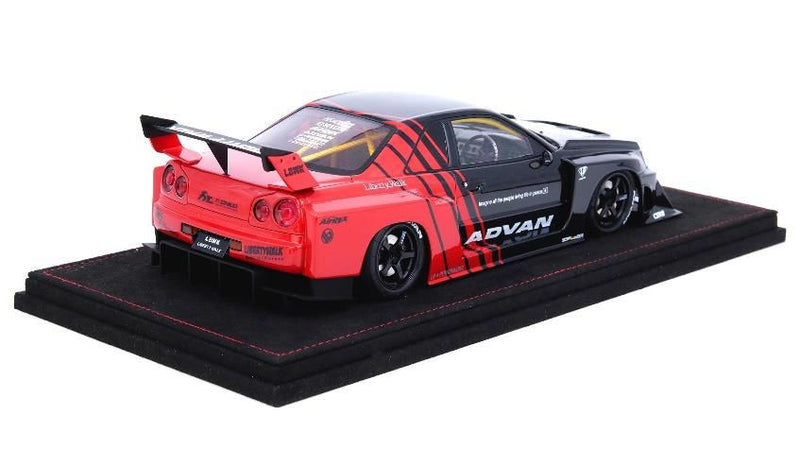 Cargue la imagen en el visor de la galería, INNO Models 1/18 Nissan Skyline &quot;LBWK&quot; (ER34) Super Silhouette &quot;ADVAN&quot; (Item Change from IN18R-R34-AD)
