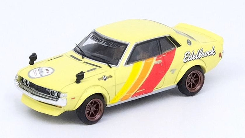 Laden Sie das Bild in Galerie -Viewer, INNO Models 1/64 Toyota Celica 1600GT (TA22) &quot;EDELBROCK&quot; SEMA Show 2019
