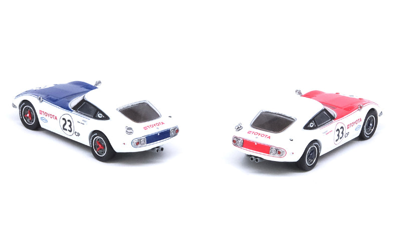 Chargez l&#39;image dans la visionneuse de la galerie, INNO ModelsIN64-2000GT-SCCA68-BS 1/64 Toyota 2000GT #23 &amp; #33 SCCA 1968 coffret moulé sous pression
