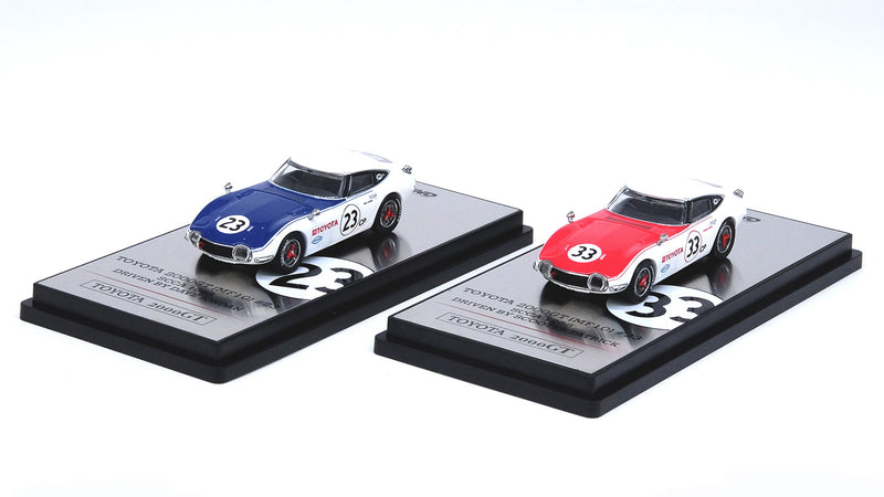 Chargez l&#39;image dans la visionneuse de la galerie, INNO ModelsIN64-2000GT-SCCA68-BS 1/64 Toyota 2000GT #23 &amp; #33 SCCA 1968 coffret moulé sous pression
