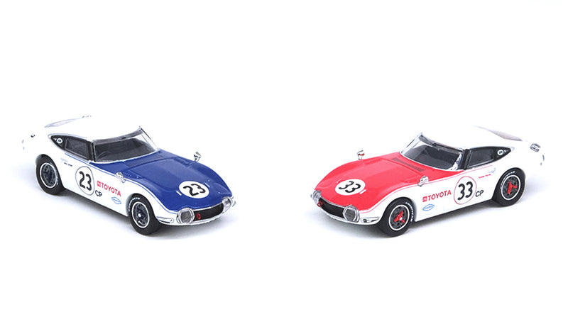 Load image into Gallery viewer, INNO Models 1/64 Toyota 2000GT #23 &amp; #33 SCCA 1968 Box Set
