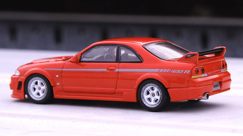 Carica immagine in Galleria Viewer, INNO Models 1/64 Nissan Skyline GT-R (R33) NISMO 400R Super Clear Red II
