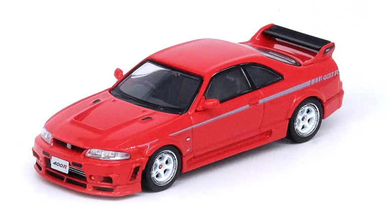 Load image into Gallery viewer, INNO Models 1/64 Nissan Skyline GT-R (R33) NISMO 400R Super Clear Red II
