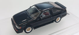 INNO Models 1/64 Toyota Corolla Levin AE86 Black with Replacement Wheels and Decals